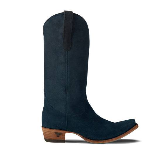Emma Jane Boot - Navy Suede