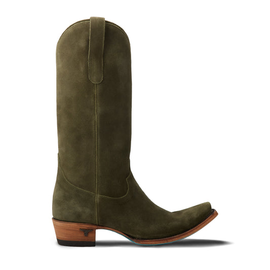 Emma Jane Boot - Olive Suede