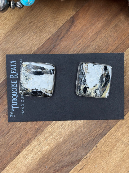 White Buffalo #922-18 Earrings