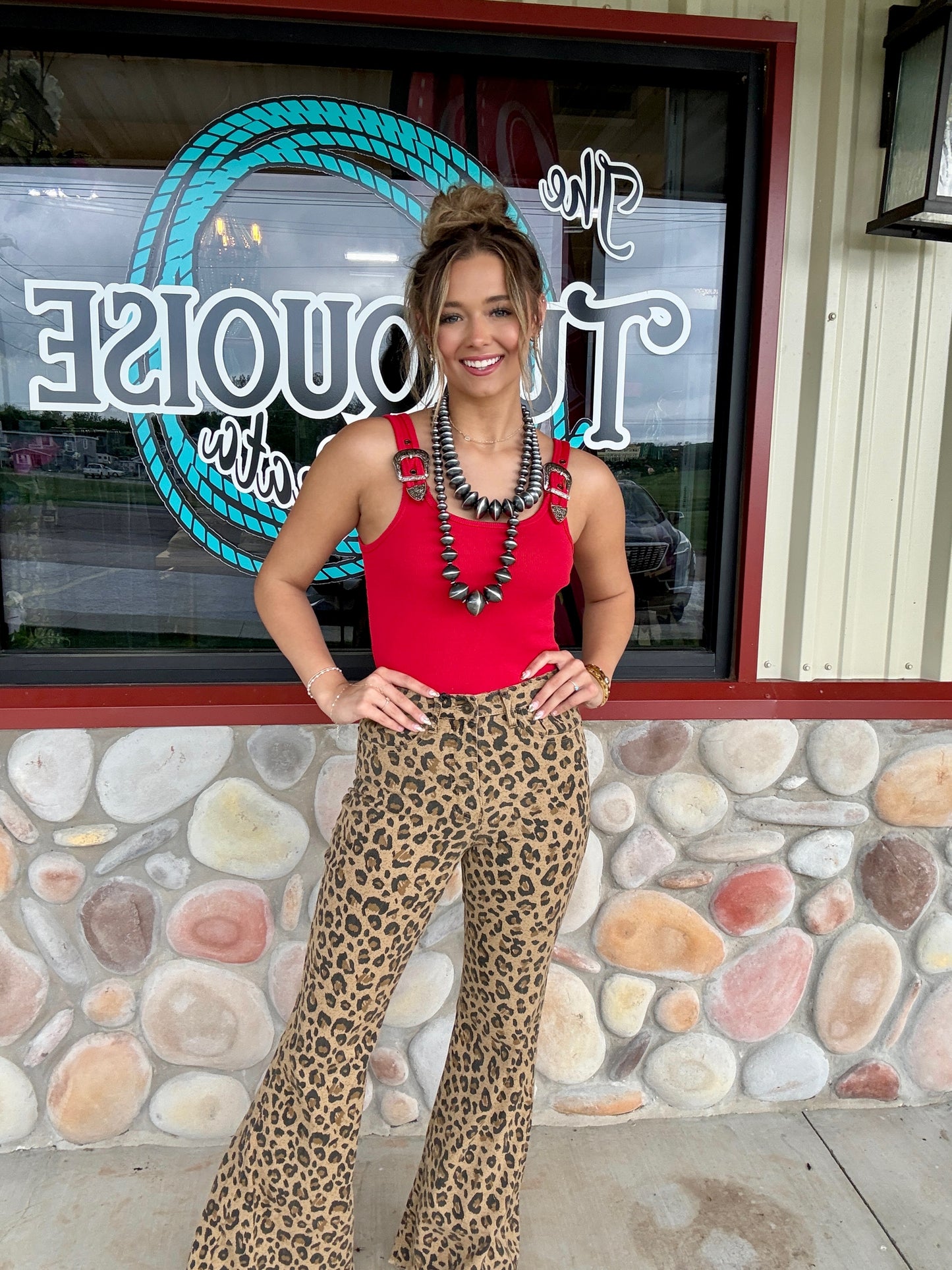Wild Side Leopard Flares (Regular & Plus Size)