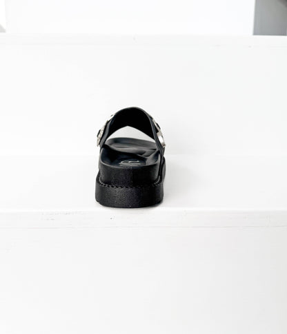 Calanthe Sandal in Black