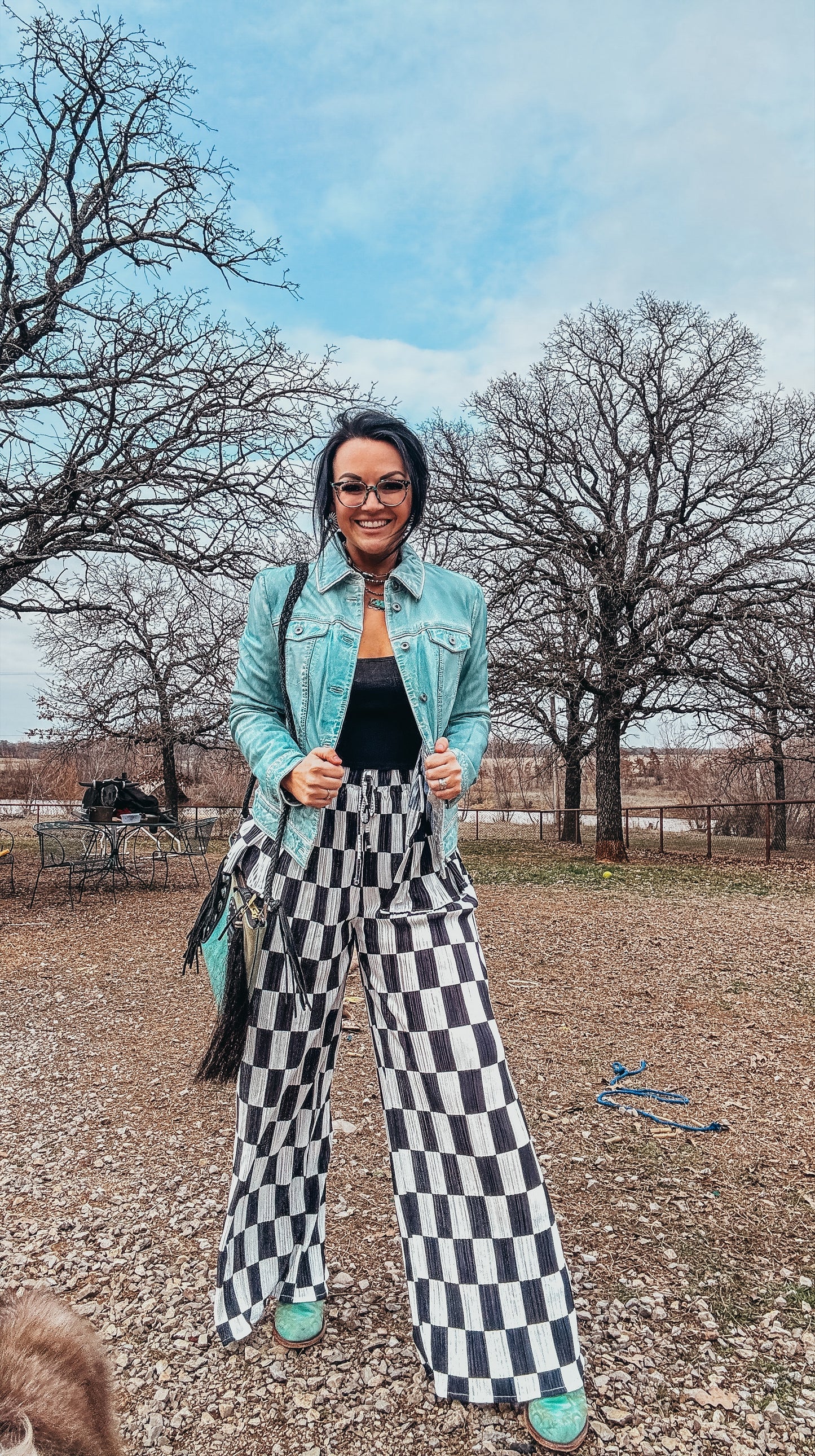 Scully Turquoise Leather Jacket #L1041