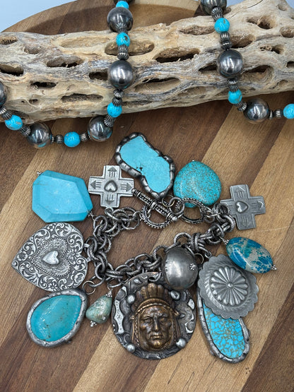 The Turk Charm Bracelet #921-1E