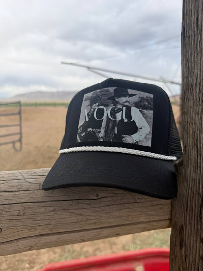 Vintage Vogue Trucker Hat
