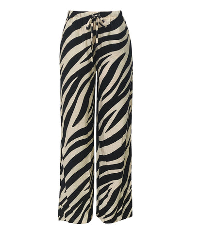 Zoey Zebra Wide Leg Pants