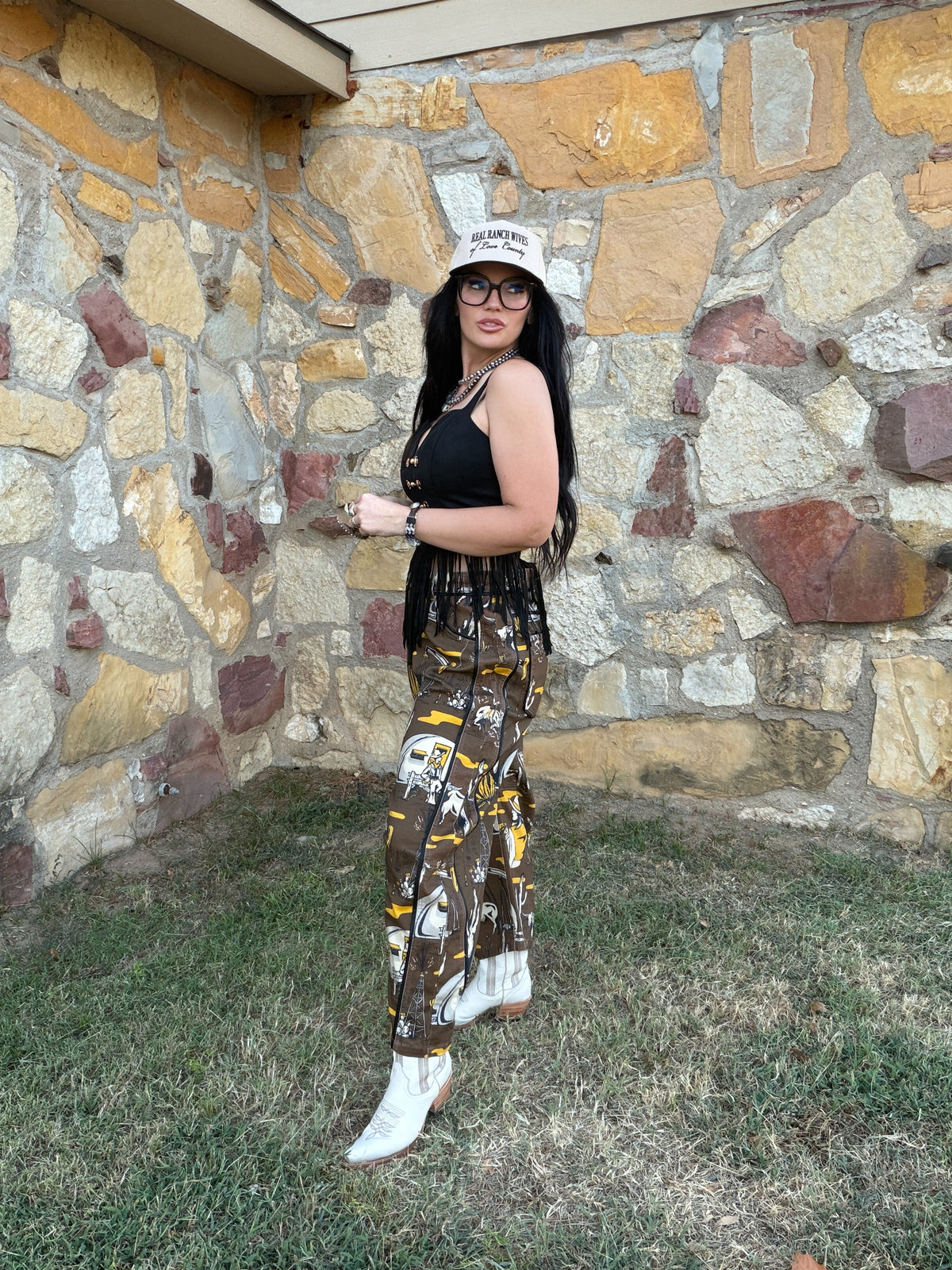 Kenzi Snaffle Bit Tank in Black
