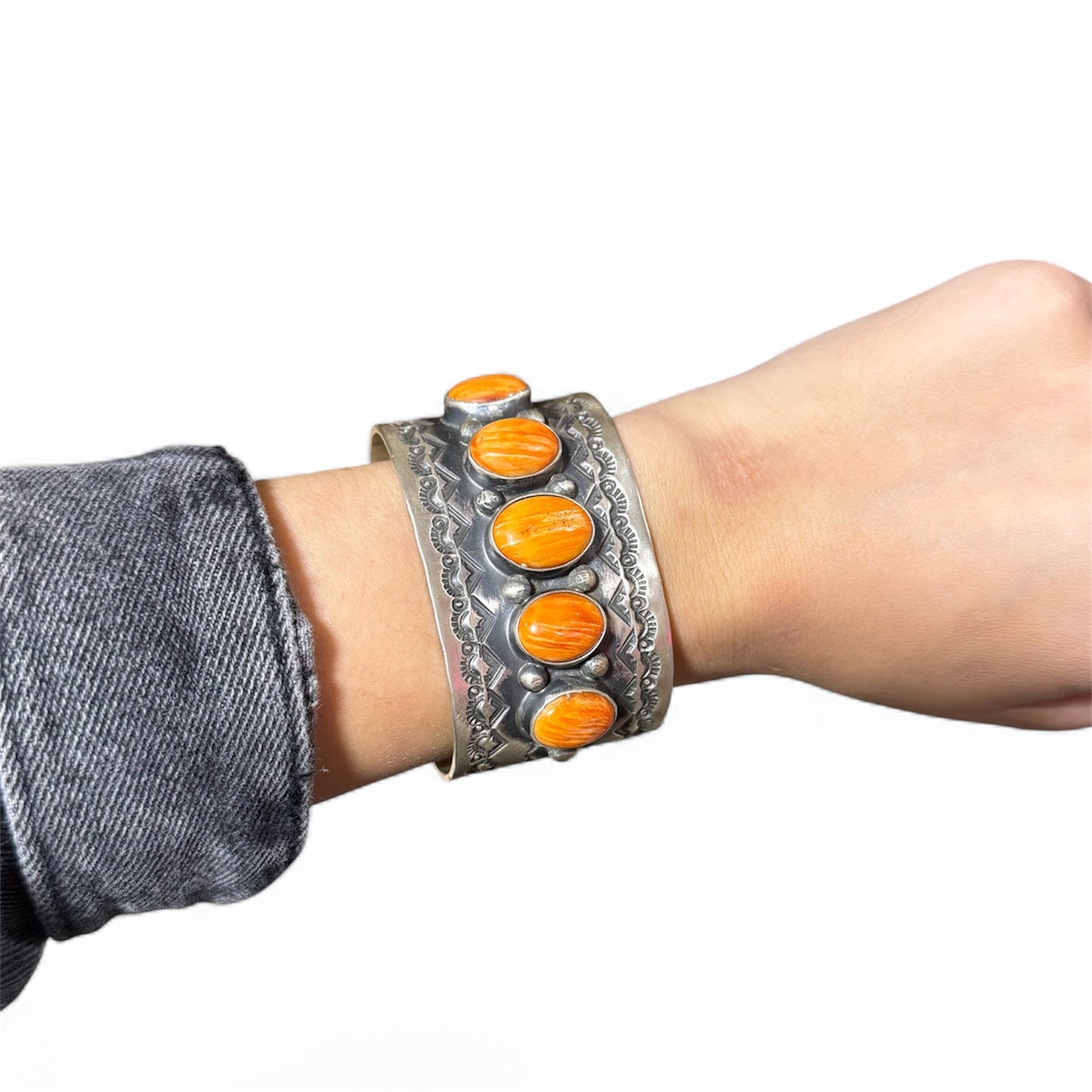Orange Spiny Cuff by Chimney Butte