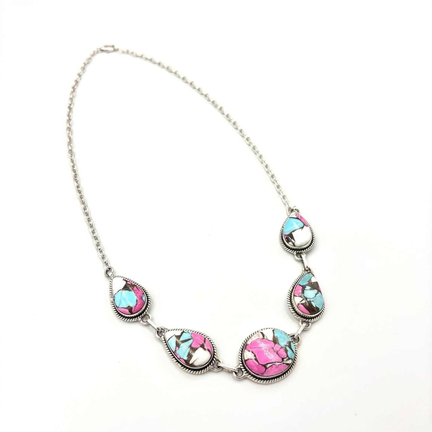 20" Cotton Candy choker necklace Hada Collection