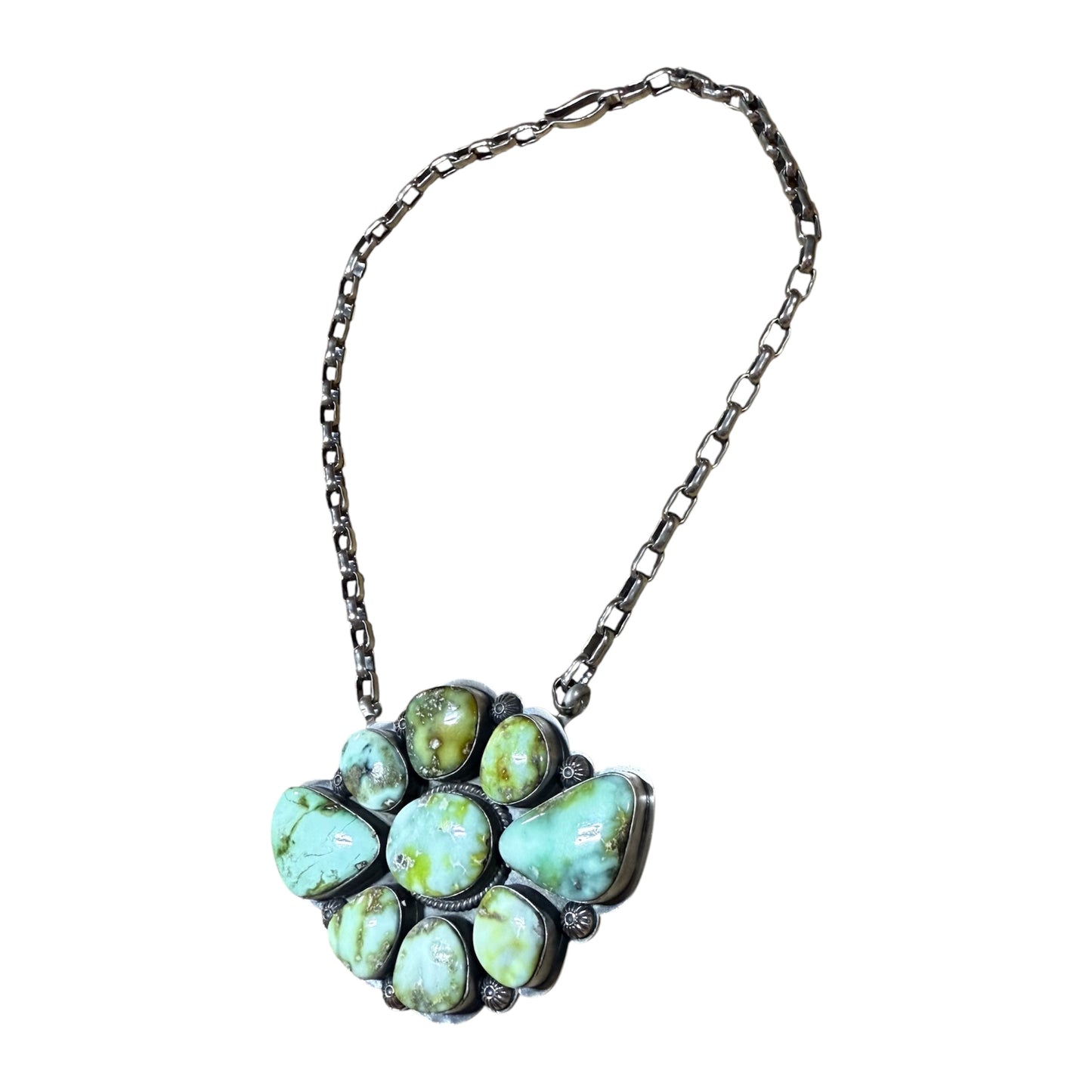 16" Palomino Cluster Necklace