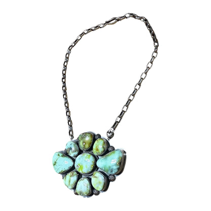 16" Palomino Cluster Necklace