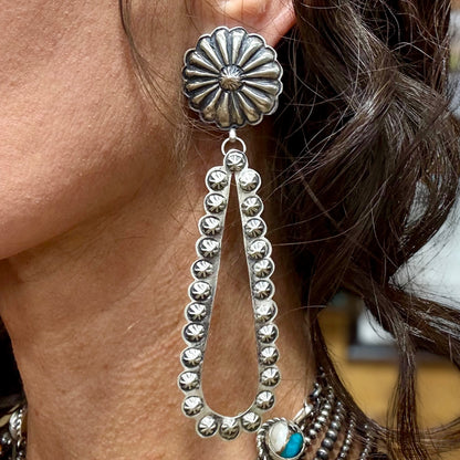 Sterling Silver Drop Dangle Earrings
