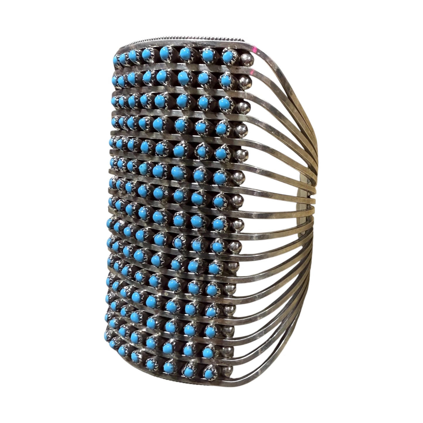 Turquoise Statement Rectangle Cuff