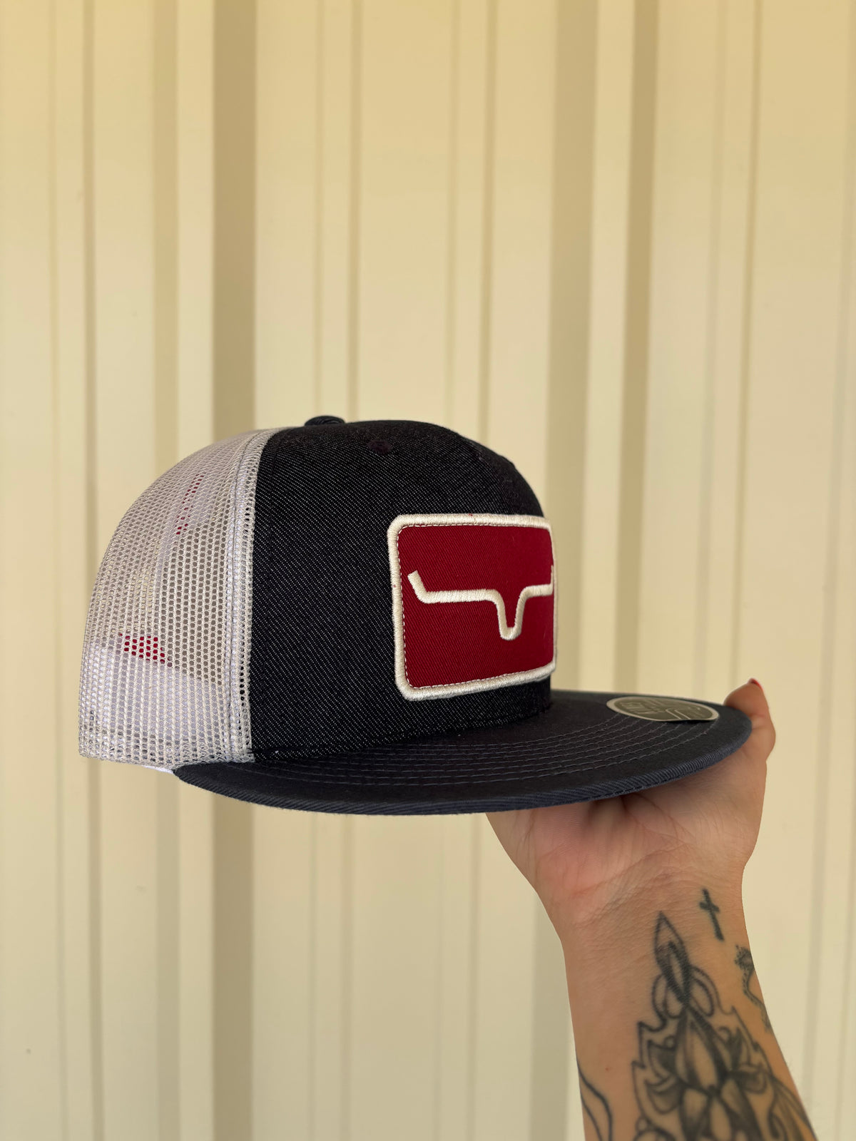 American Trucker Hat Denim by Kimes