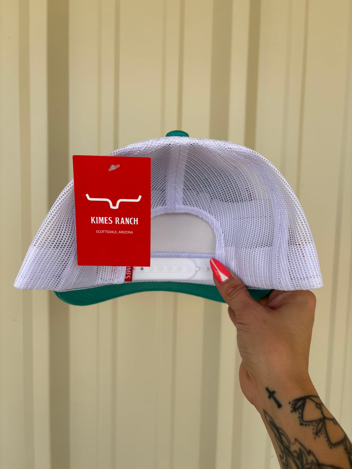 Weekly Trucker Hat Teal by Kimes