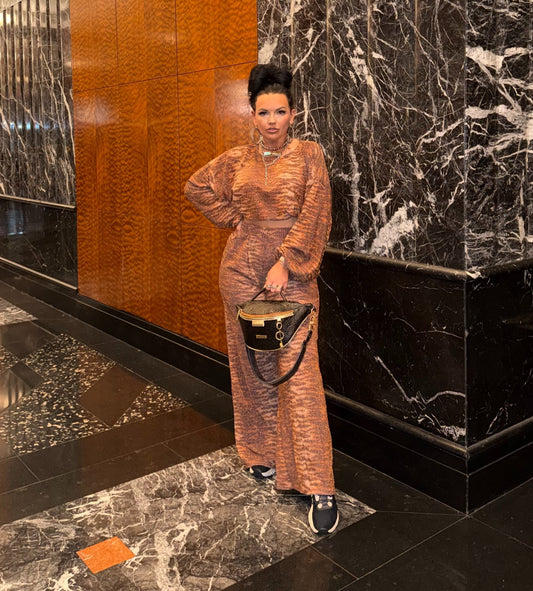 Wild Side Wide Leg Set