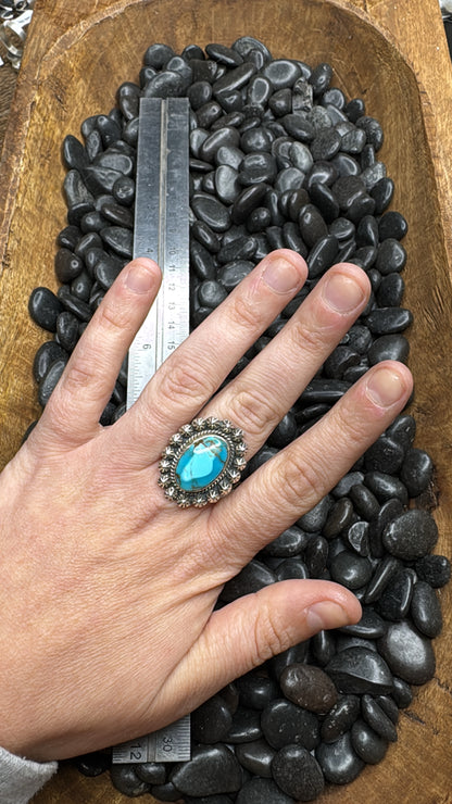 Size 9 Turquoise Ring