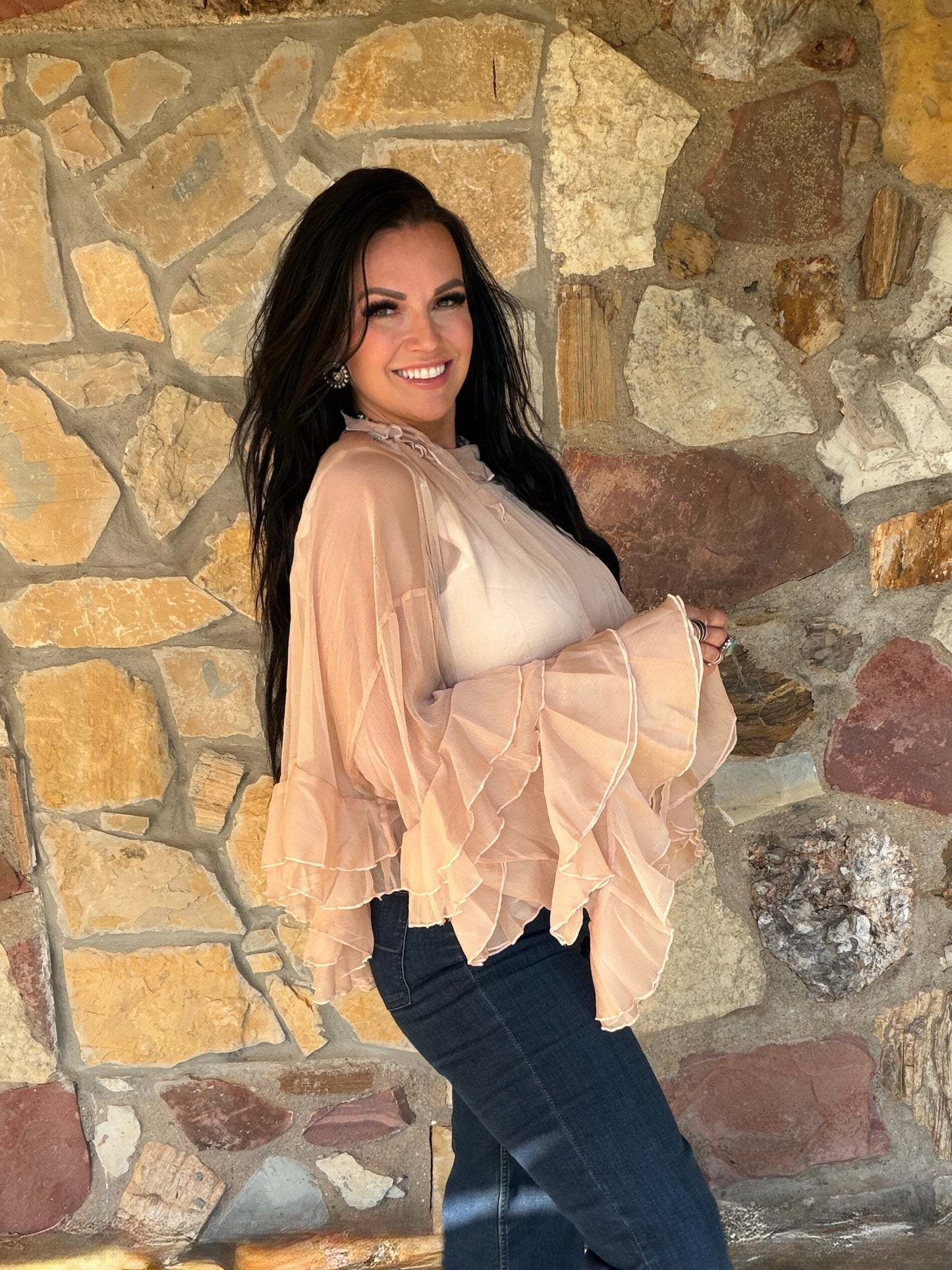 The Georgia Ruffle Blouse