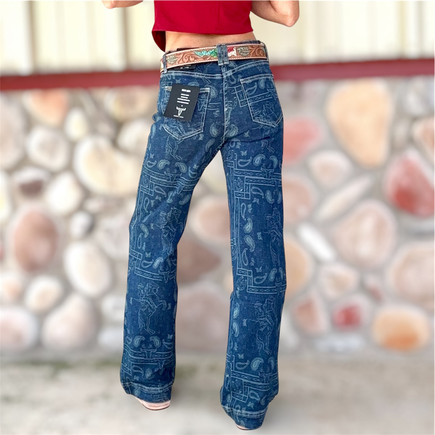 Saddle Up Paisley Trousers