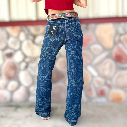 Saddle Up Paisley Trousers