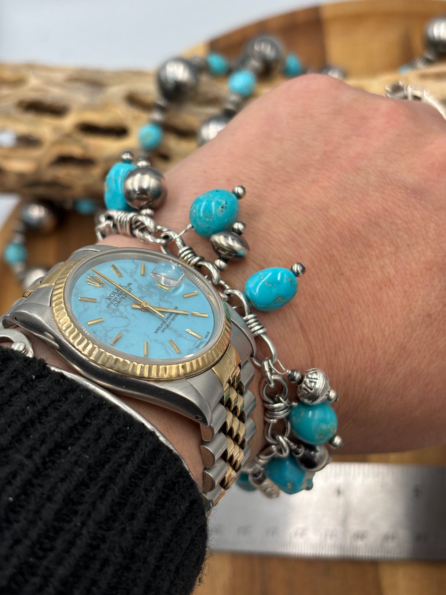Turquoise Charm Bracelet