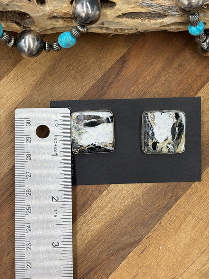 White Buffalo #922-18 Earrings