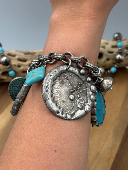 The Turk Charm Bracelet #921-1D