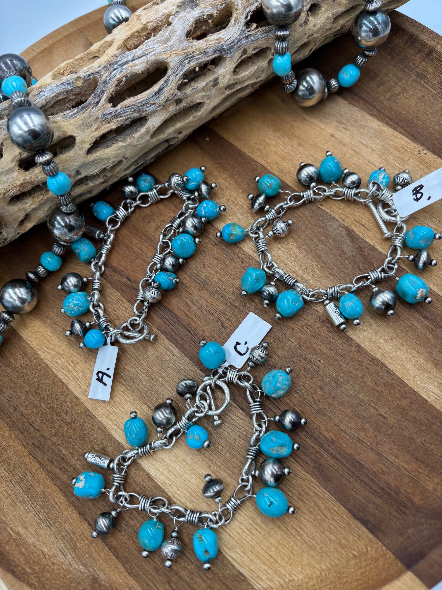 Turquoise Charm Bracelet