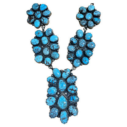 Statement Turquoise Necklace by Ella Peters, Navajo