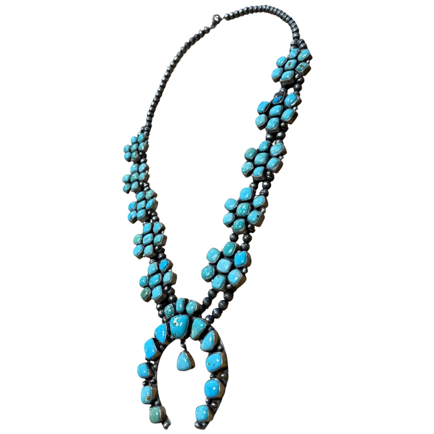 30" Statement Naja Necklace by Ella Peters, Navajo