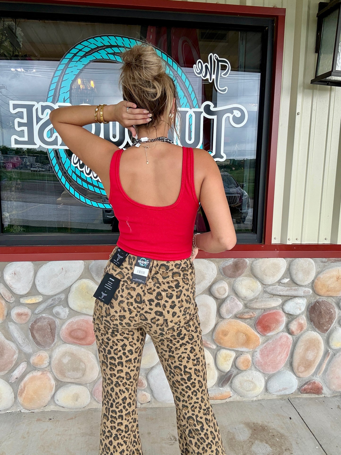 Wild Side Leopard Flares (Regular & Plus Size)