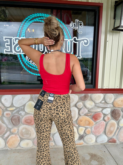 Wild Side Leopard Flares (Regular & Plus Size)