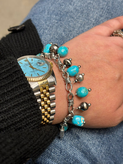 Turquoise Charm Bracelet