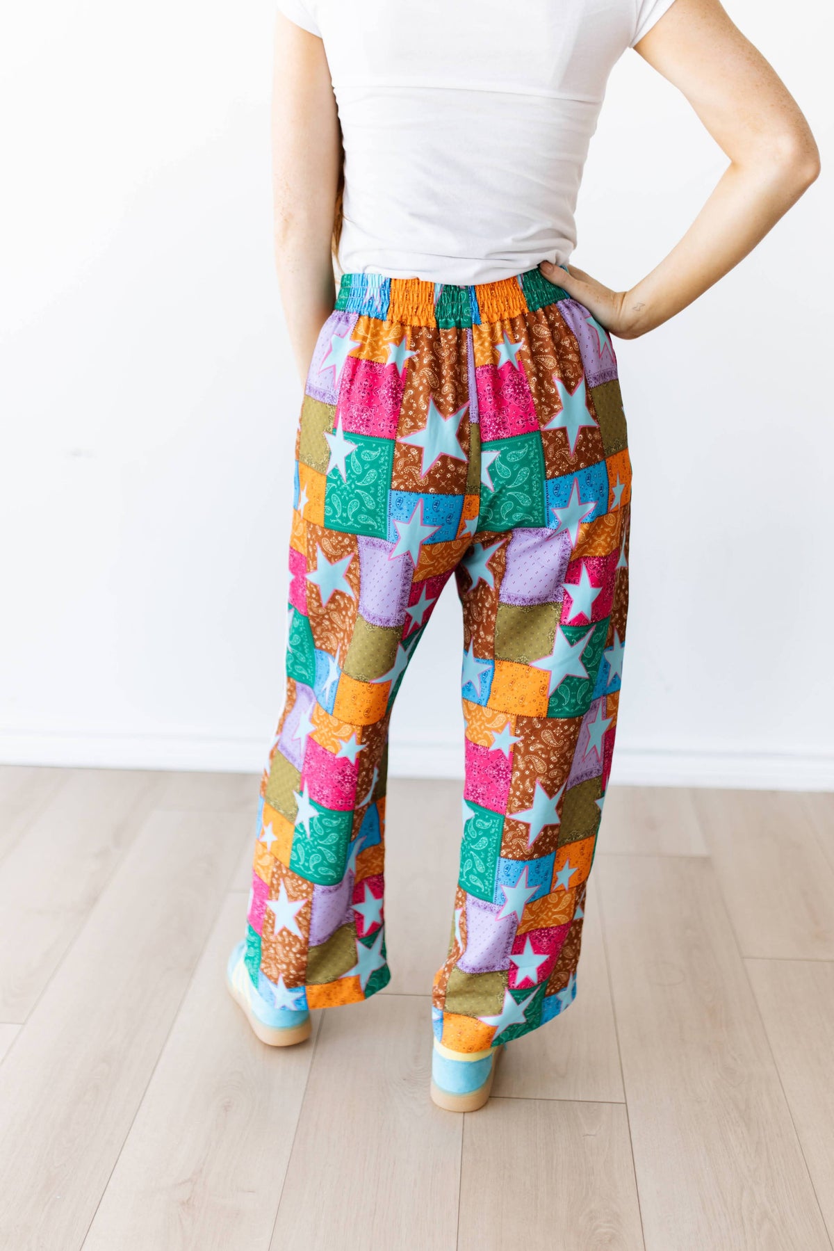 Amanda Paisley Star Pant