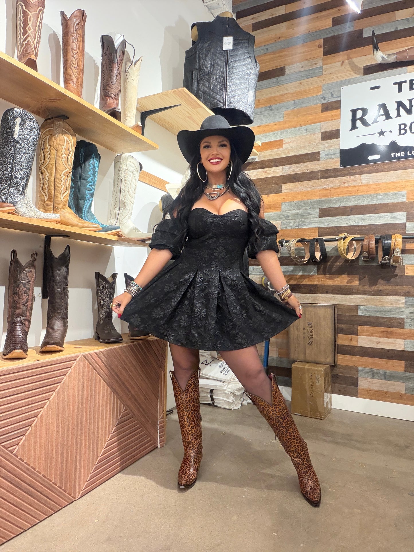 KJ Black Lace Dress