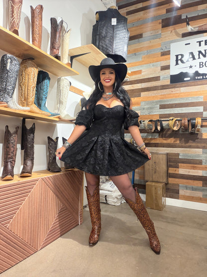 KJ Black Lace Dress