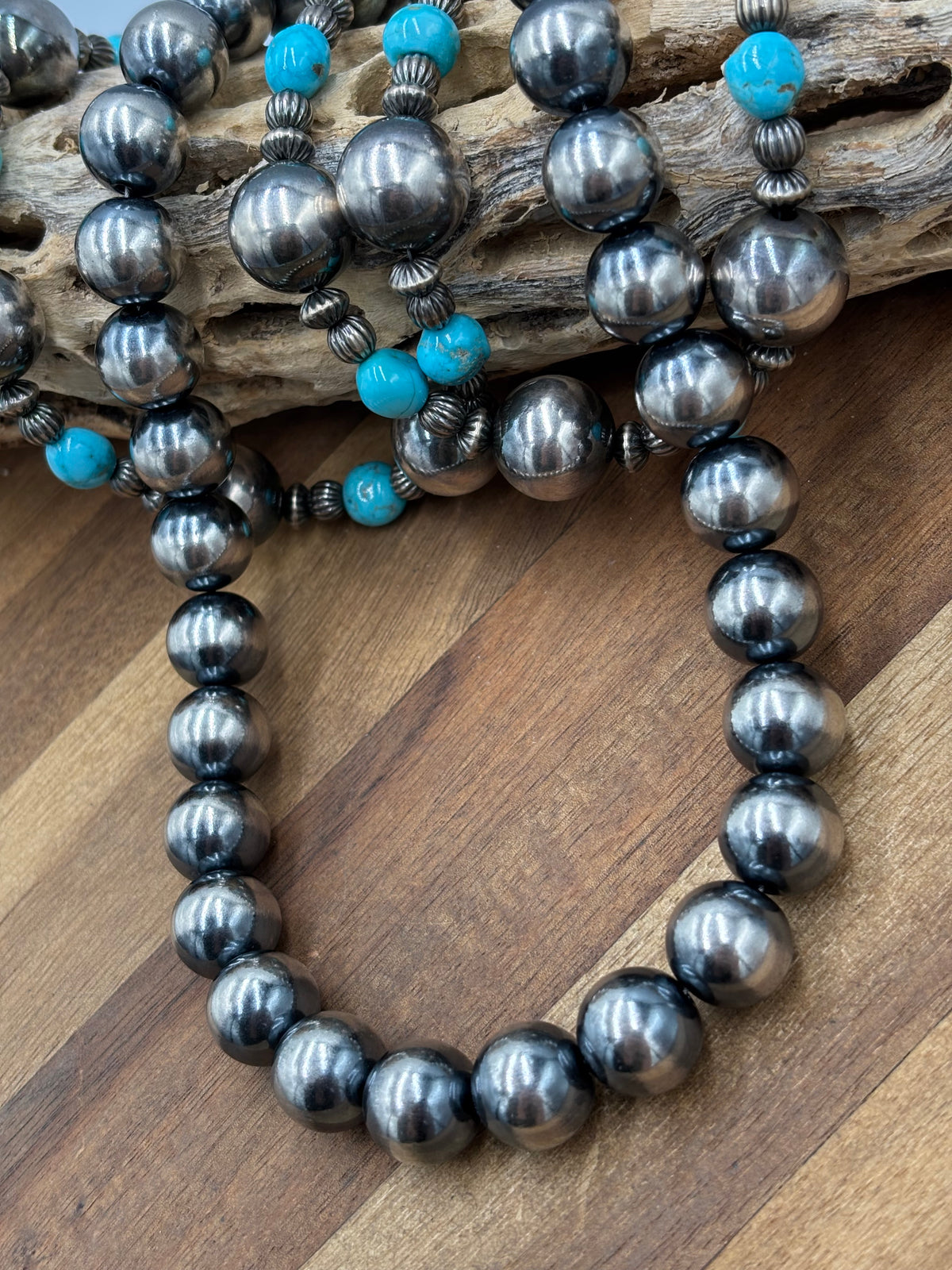 18” 14mm #911-30 Sterling Pearls Necklace