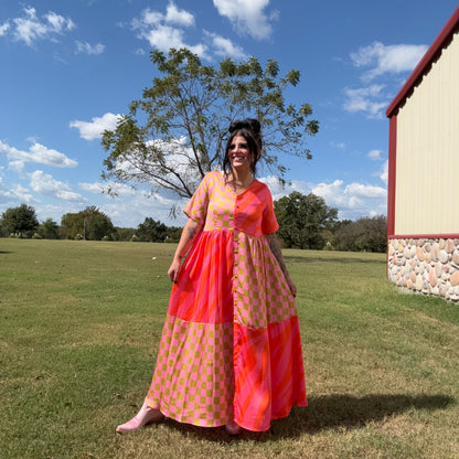 Desert Disco Maxi Dress