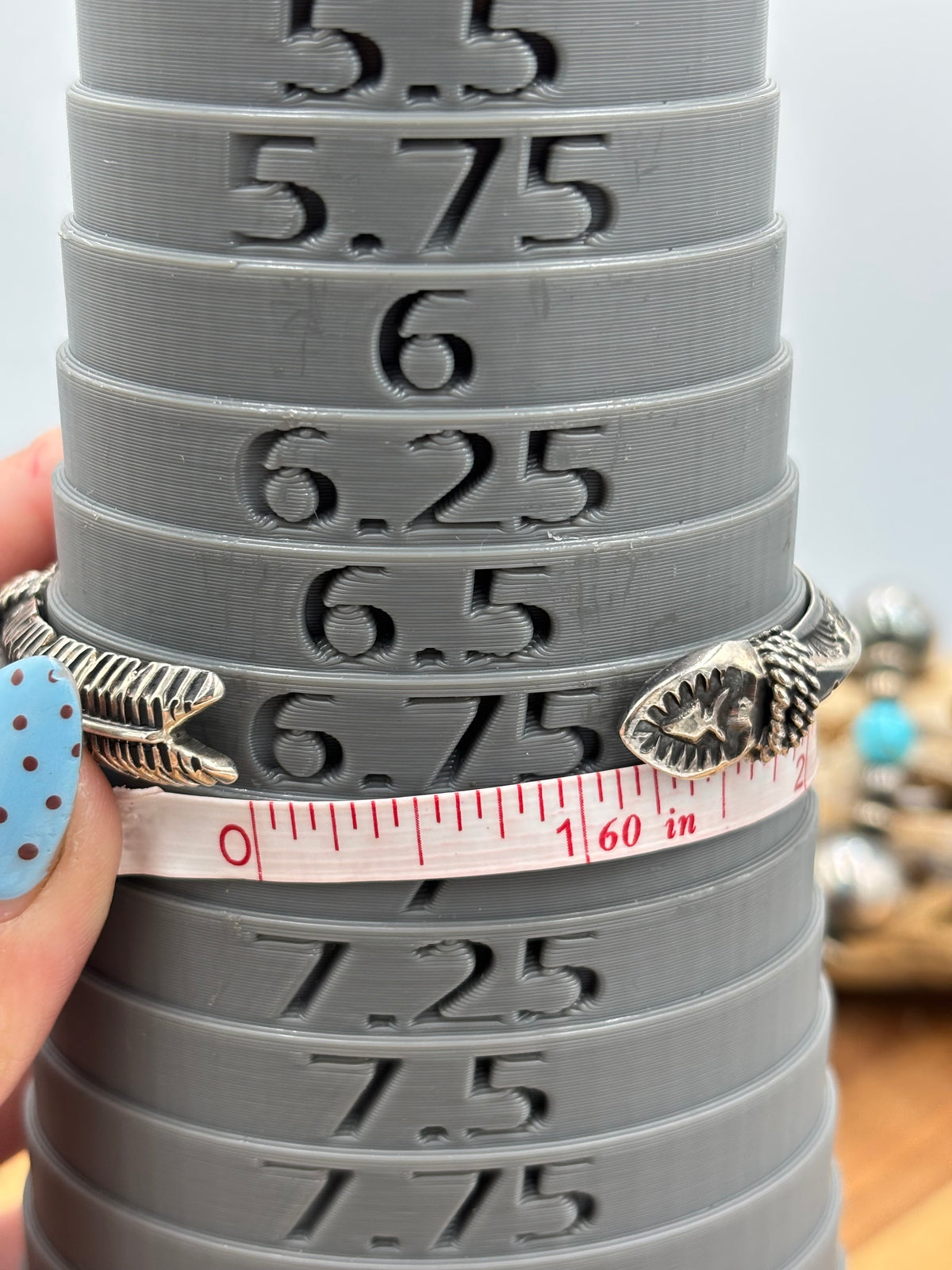 Silver Cuff #911-19 by Delayne Reeves, Navajo
