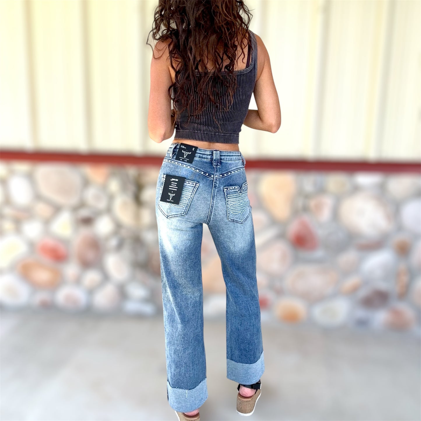 Canyon Crest Crop Jeans
