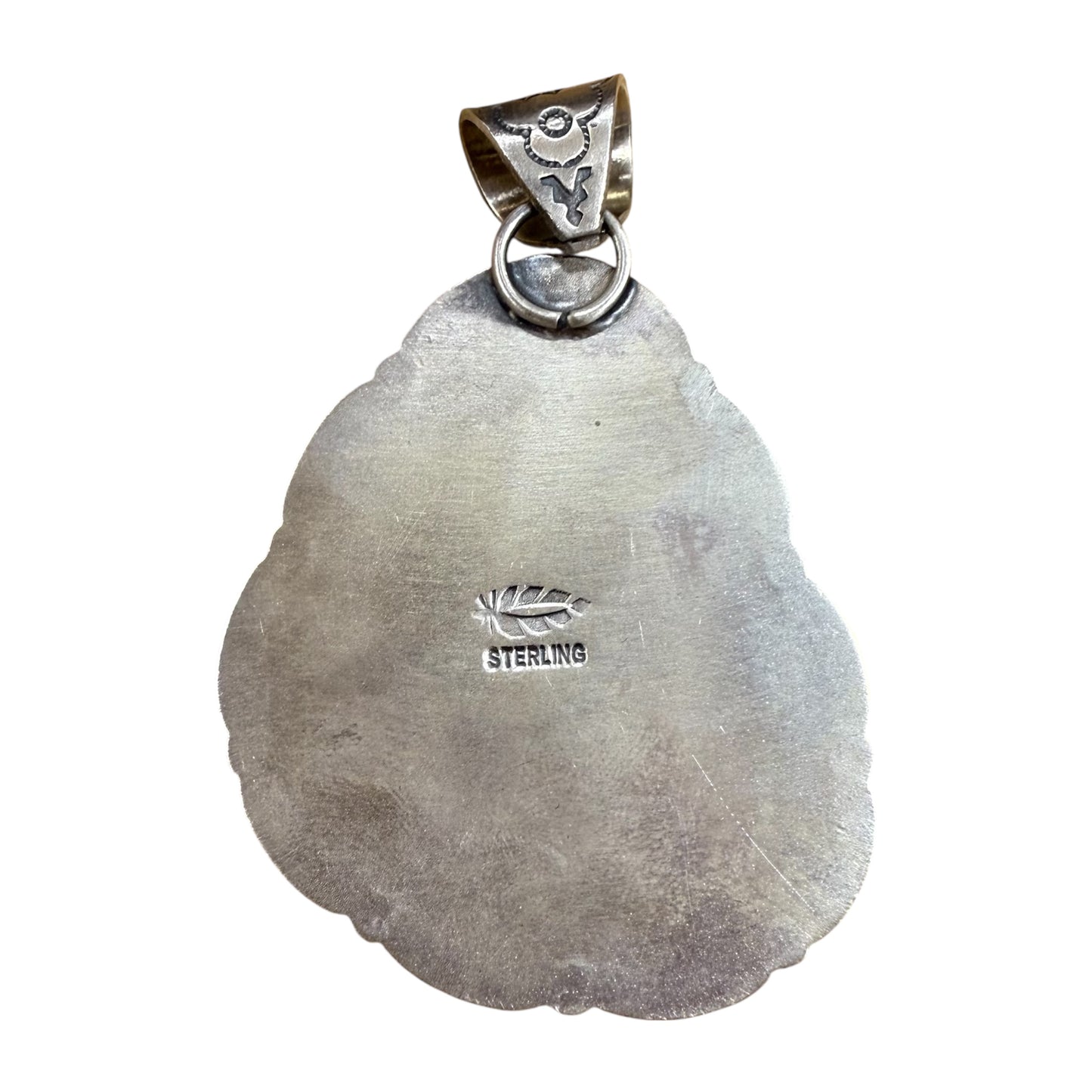 Boulder Opal Teardrop Pendant