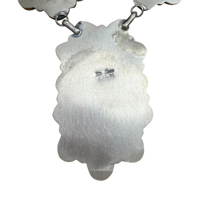 Statement Turquoise Necklace by Ella Peters, Navajo