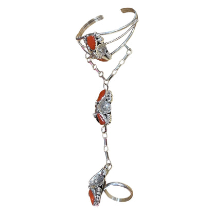 Coral Slave Bracelet