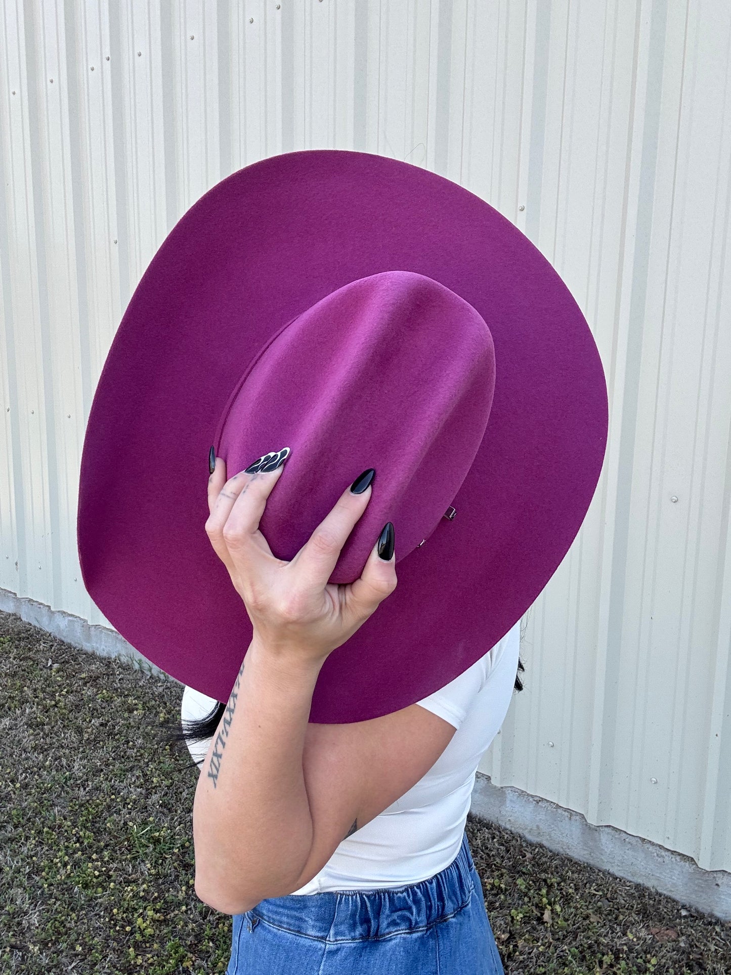 The Trailblazer – 4X Mauve Fuchsia Cowboy Hat (Unisex)
