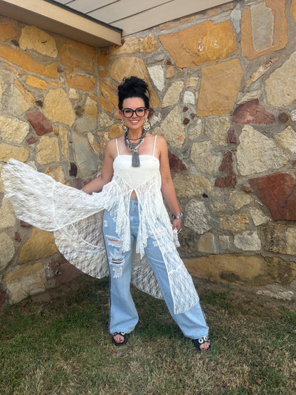 Hailey Lace Top