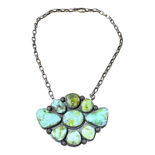 16" Palomino Cluster Necklace
