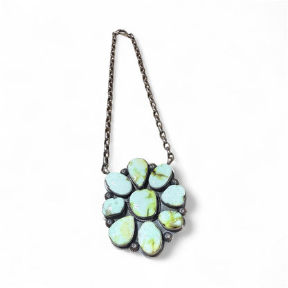 Palomino Cluster Necklace