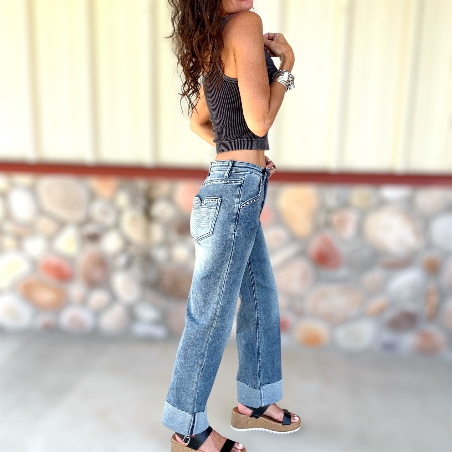 Canyon Crest Crop Jeans