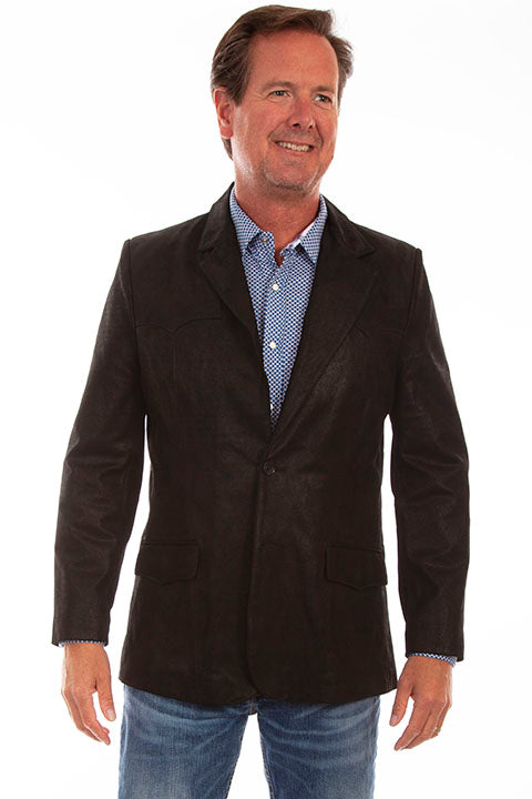 The Colton Leather Blazer