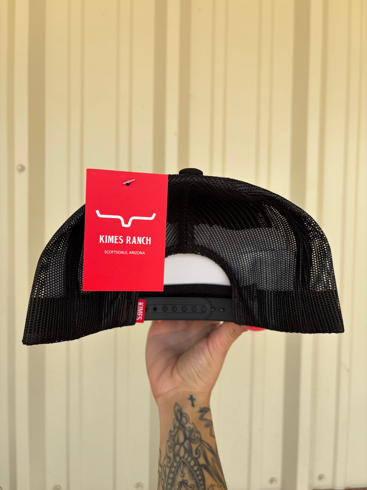 Banner Ventilated Hat Black by Kimes