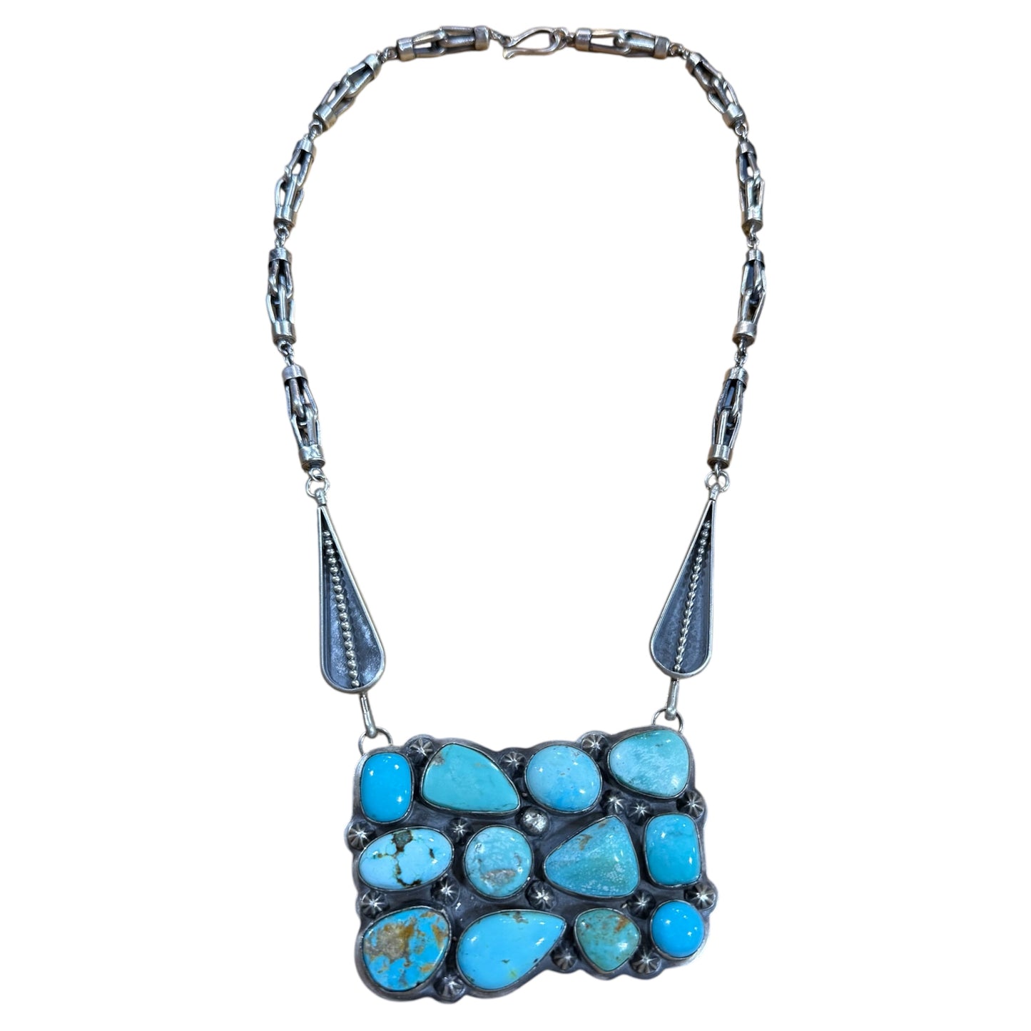 Turquoise Statement Necklace by Gabby